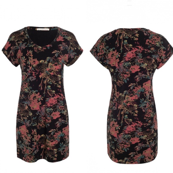 Peruvian Connection Black Floral Dress - Picture 2 of 11